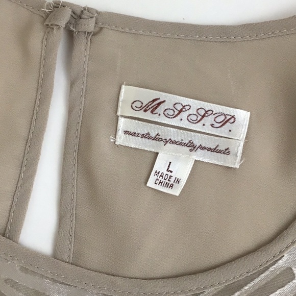 Max studio sleeveless blouse - Picture 5 of 7